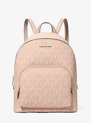 Connie Medium Signature Logo Backpack