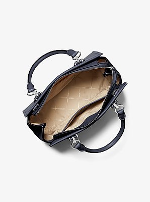 Bolso satchel Marilyn mediano de piel saffiano