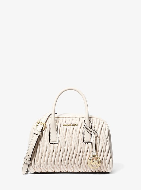 Ashton Small Matelass&eacute; Messenger Bag
