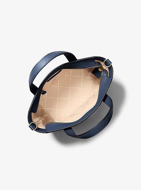 Pratt Small Saffiano Leather Tote Bag 