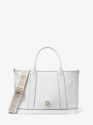 Shopper Luisa Medium aus gekrispeltem Leder