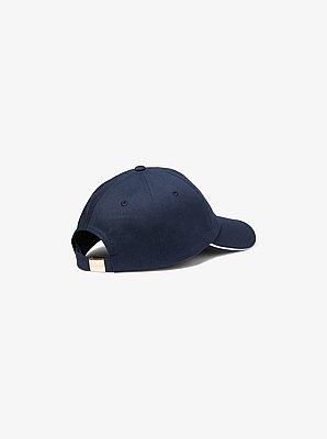 Casquette en coton avec broderie tennis