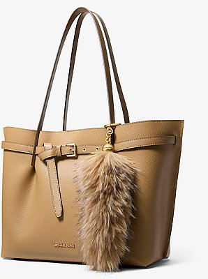 Faux Fur Bag Charm