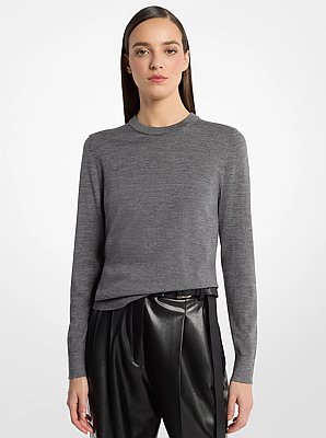Cashmere and Wool Blend Sweater
