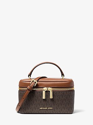 Vivi Small Signature Logo Vanity Crossbody Bag