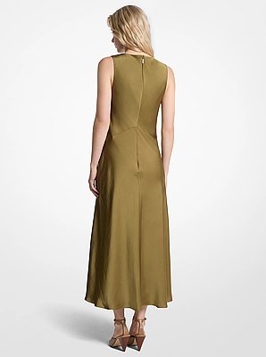 Satin Midi Dress