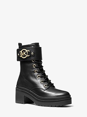 Stivale combat Rory in pelle