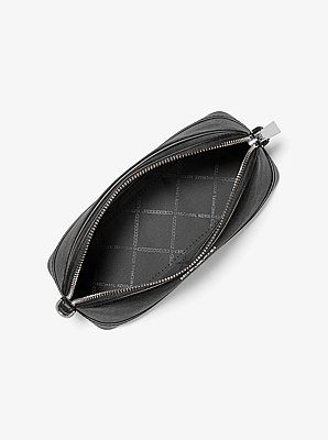 Large Saffiano Leather Dome Crossbody Bag