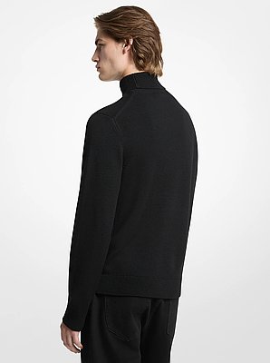 Merino Wool Turtleneck Sweater