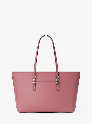 Quinn Large Pebbled Leather Tote Bag