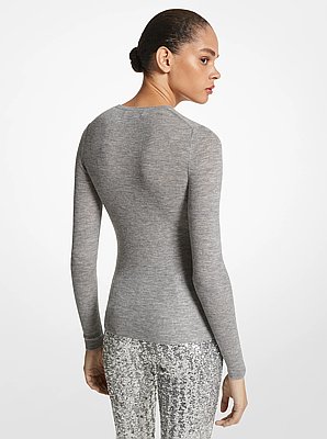 Pullover Hutton in cashmere leggerissimo