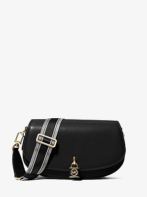 Bolso messenger Mila mediano de piel