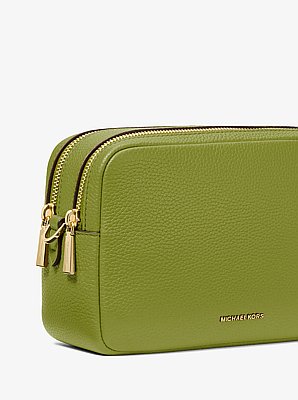 Bolsa a tiracolo para c&acirc;mara em pele granulada Bryant m&eacute;dia