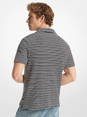 Johnny Striped Jacquard Polo Shirt