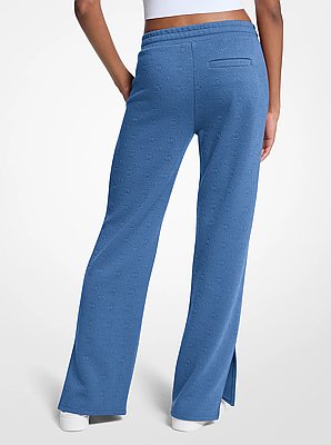 Pantal&oacute;n de punto con jacquard con logotipo