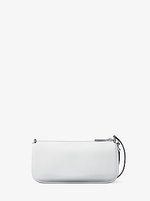 Petite pochette Zoe en cuir grain&eacute;
