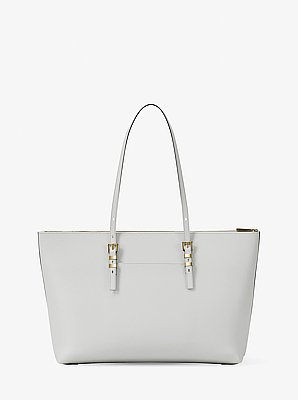 Quinn Large Pebbled Leather Tote Bag