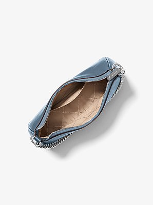 Grand sac &agrave; bandouli&egrave;re convertible Jet Set en cuir grain&eacute;