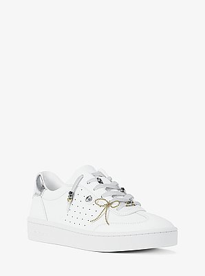 Scotty Embellished Leather Sneaker