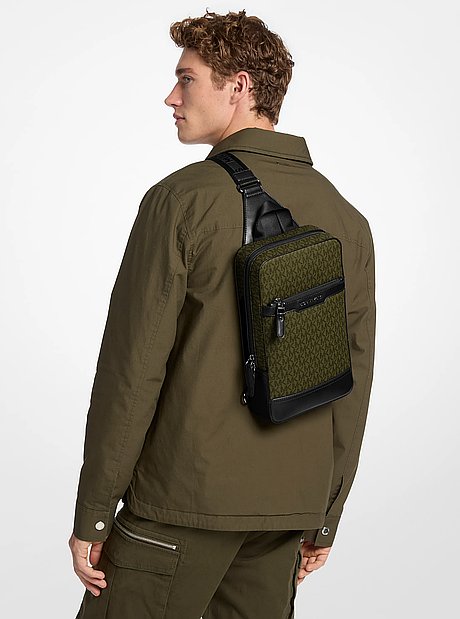 Hudson Signature Logo Travel Sling Pack