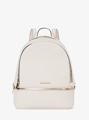 Rhea Medium Pebbled Leather Backpack