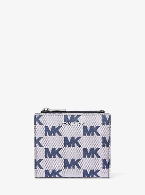 Portefeuille Cooper en jacquard &agrave; logo