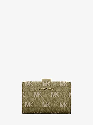 Jet Set Travel Medium Signature Logo Billfold Wallet