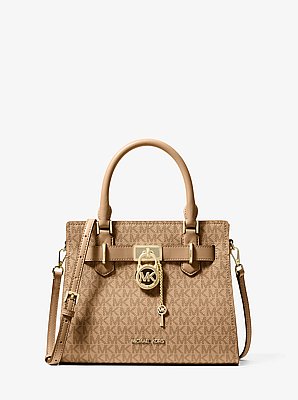 Hamilton Small Signature Logo Satchel