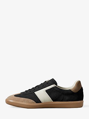 Jovie Color-Block Suede Sneaker