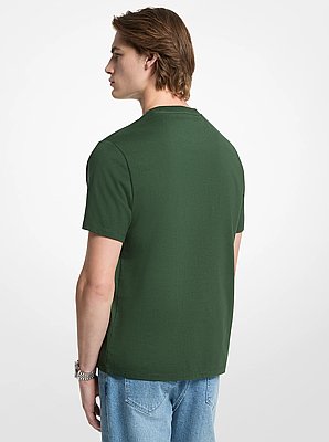 T-shirt en coton &agrave; logo