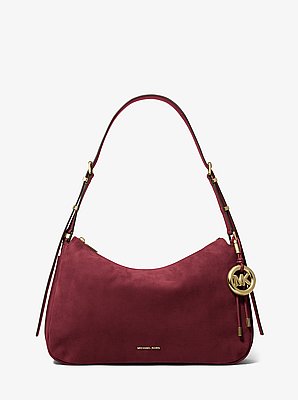 Bolso de hombro Nolita mediano de piel nobuck