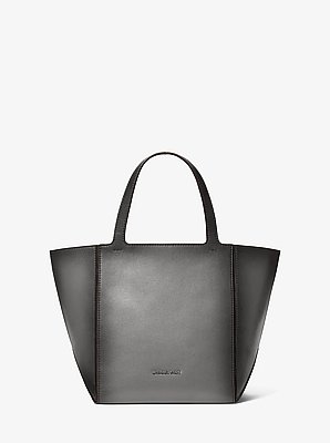 Shopper Jordi Medium aus poliertem Leder