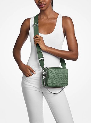 Bandolera Bryant para c&aacute;mara mediana con logotipo exclusivo