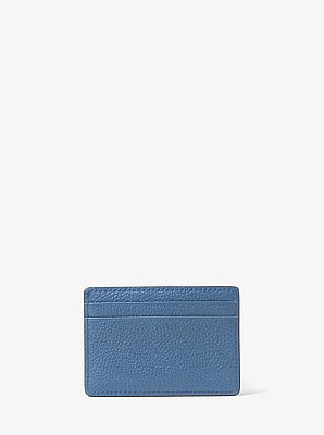 Pebbled Leather Card Case