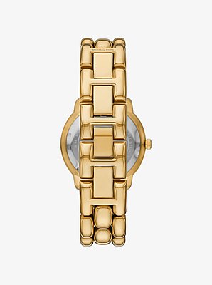 Mini-Armbanduhr Phoebe im Goldton