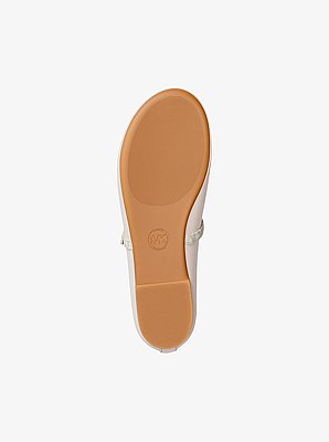Chausson de ballet Phoebe avec bande &agrave; logo Signature