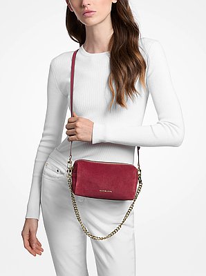 Bryant Small Suede Convertible Crossbody Bag