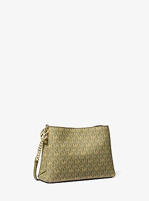 Christina Small Signature Logo Crossbody Bag