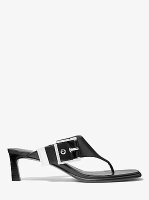 Sandalia Rowen de piel con tira en T