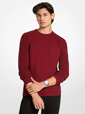 Wool Blend Crewneck Sweater