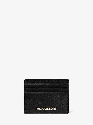 Medium Saffiano Leather Shoulder Bag and Card Case Gift Set