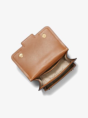 Bolso de hombro Heather grande con logotipo
