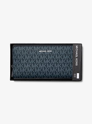 Cooper Logo Zip-Around Wallet