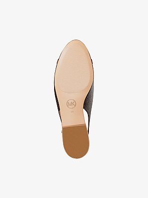 Dori Signature Logo Slingback Flat