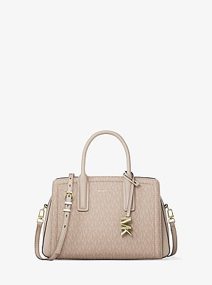 Laila Small Signature Logo Satchel