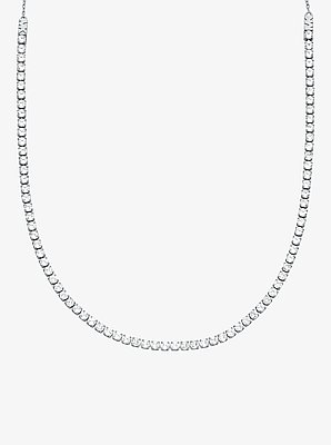 Collar de tenis con pav&eacute;