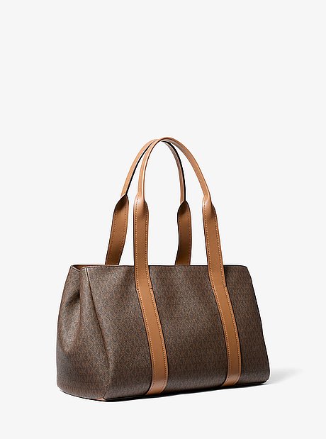 Shopper Foster Large mit Signature-Logomuster
