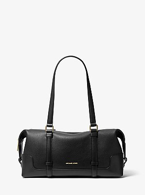 Bolso de hombro Teddi grande texturizado