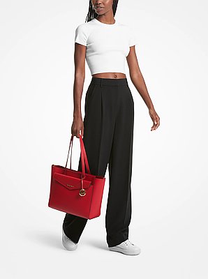Maisie Large Pebbled Leather 3-in-1 Tote Bag