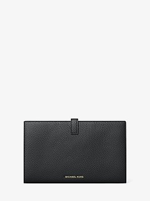Jet Set Travel Small Pebbled Leather Wallet